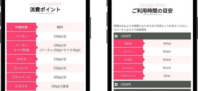 料金は先払い制かつ料金体系が明確