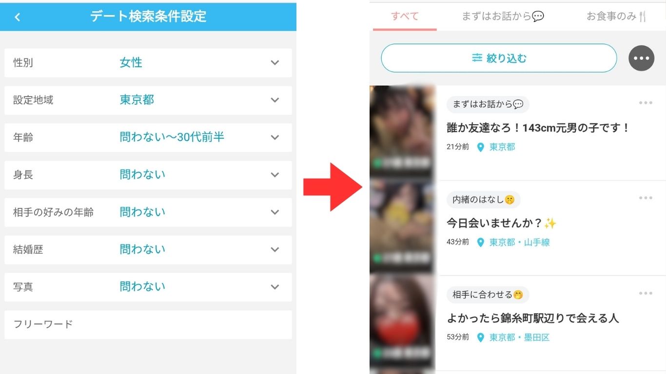 YYCのおさそい機能