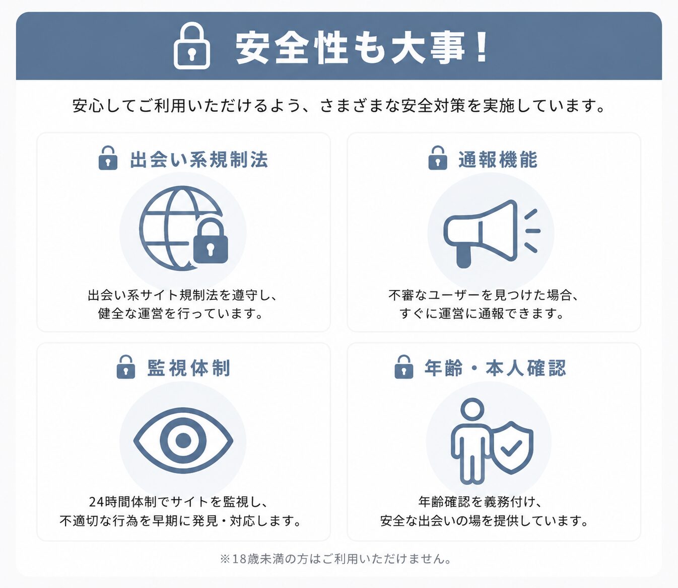 セフレアプリの選び方(安全性)