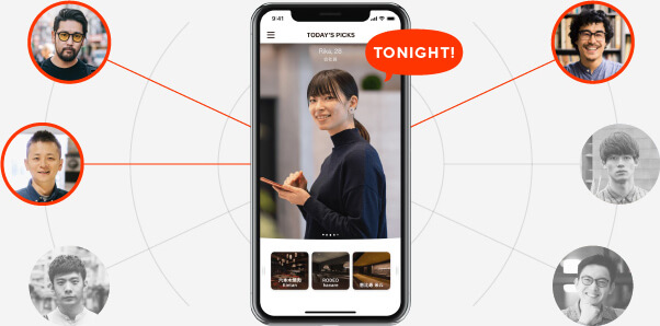 Dine Tonight（当日デート機能）