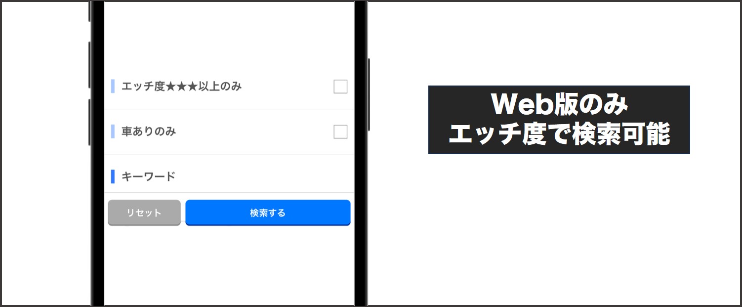 Jメール エッチ度で検索